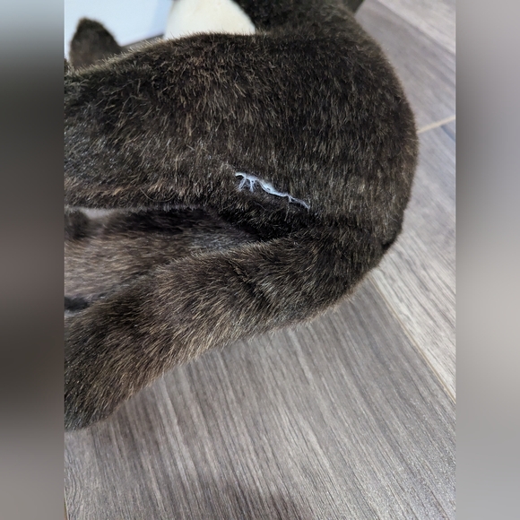 Ty Classics Collection “Mystery” the Standing Brown and White Cat (12 inch) - Picture 6 of 7